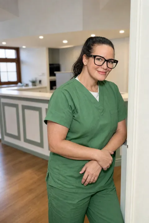 Dr. Márcia Cavalcanti in ihrer Praxis in Bad Homburg